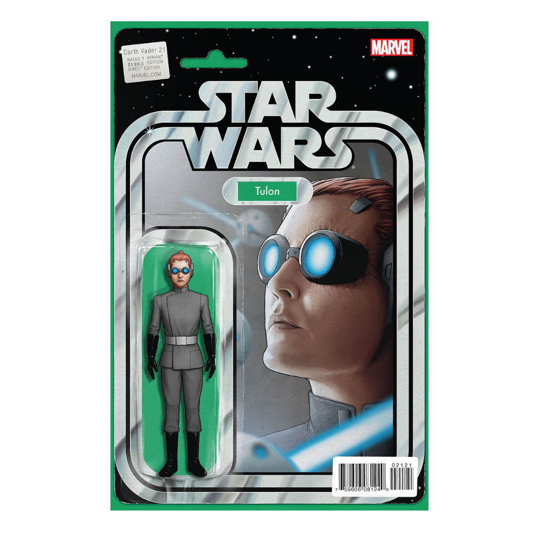 STAR WARS : DARTH VADER #21 TULON ACTION FIGURE CVR (2015)
