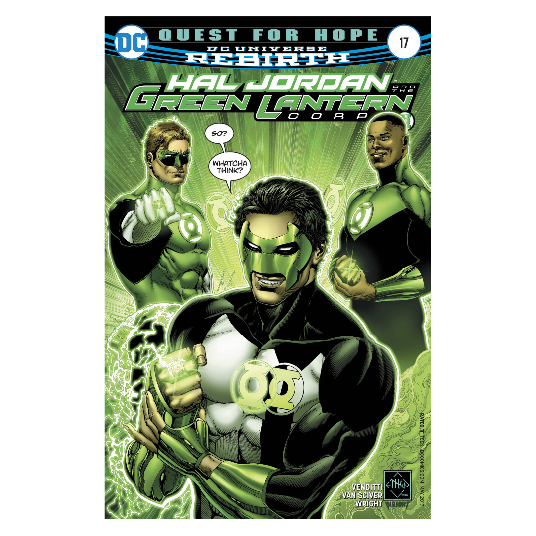 HAL JORDAN AND THE GREEN LANTERN CORPS #17 (REBIRTH)