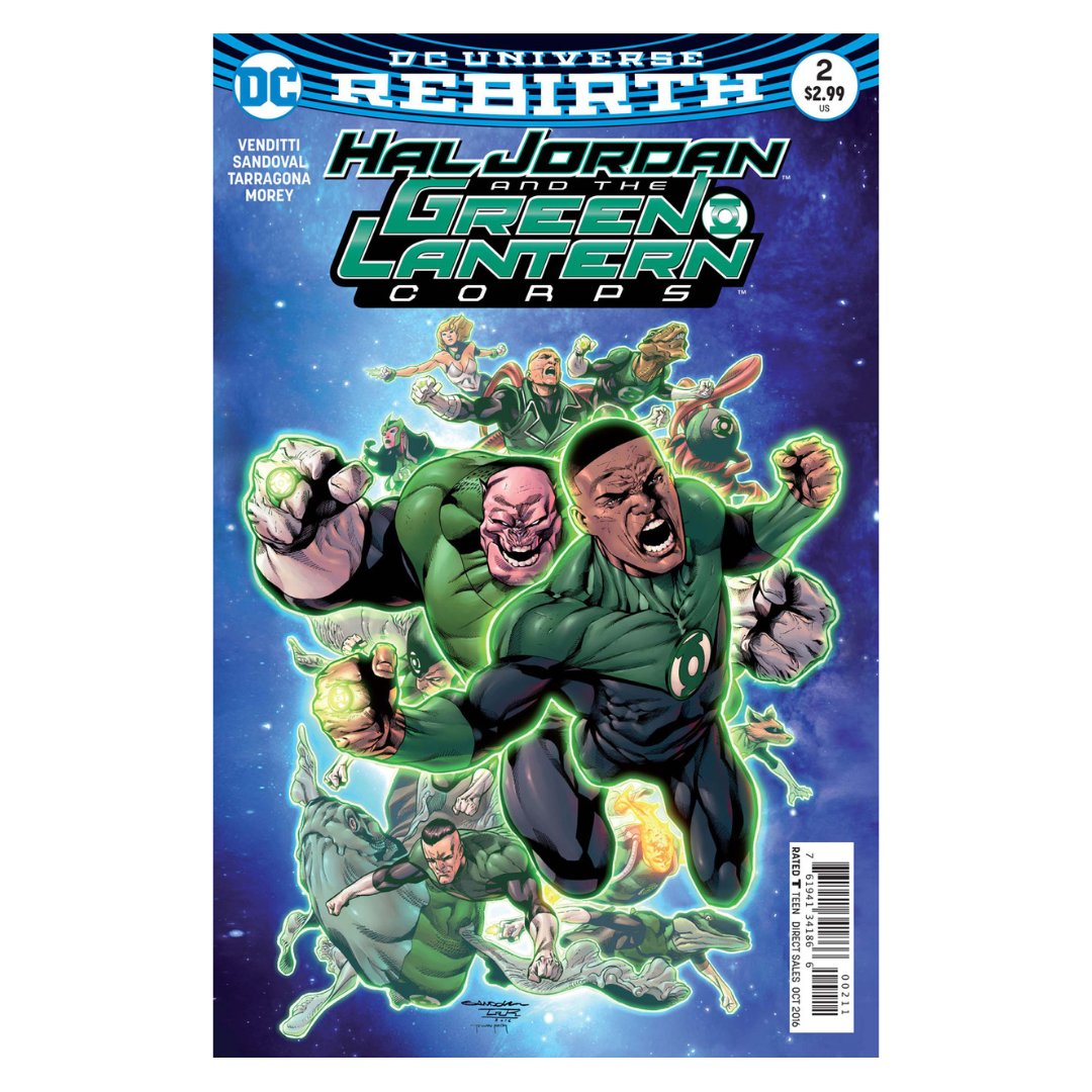 HAL JORDAN AND THE GREEN LANTERN CORPS #2 (REBIRTH)
