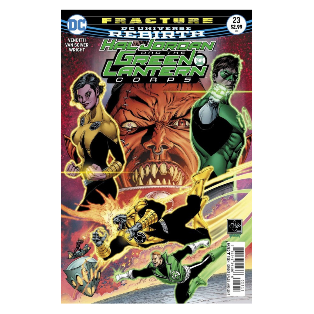 HAL JORDAN AND THE GREEN LANTERN CORPS #23 (REBIRTH)
