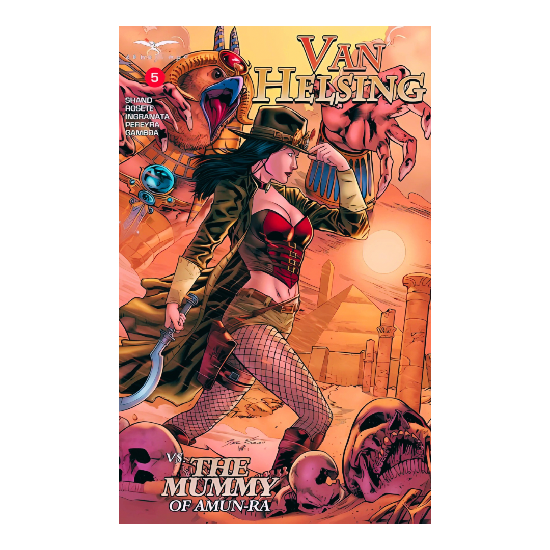 VAN HELSING VS THE MUMMY OF AMUN-RA - #5