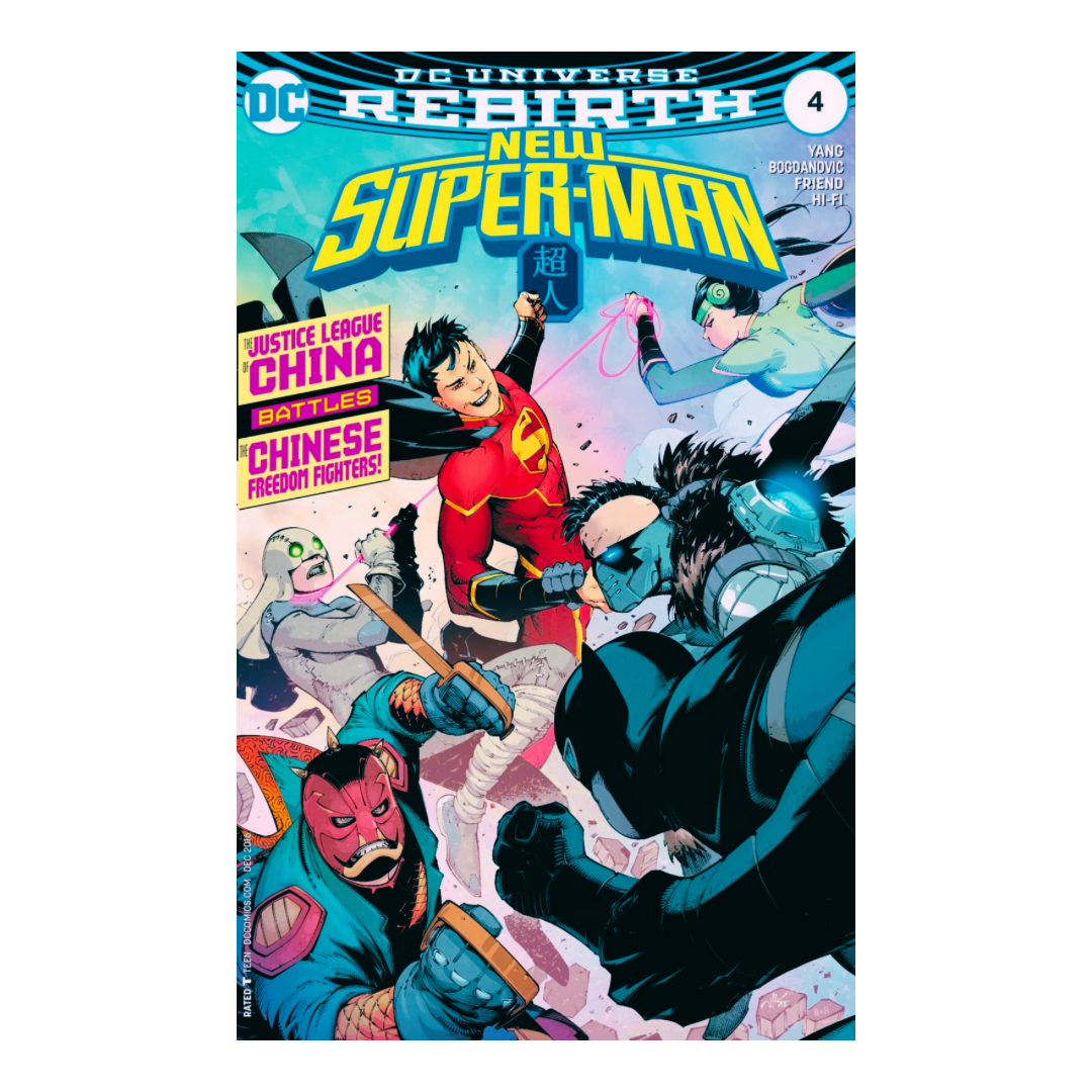NEW SUPER-MAN - REBIRTH #4
