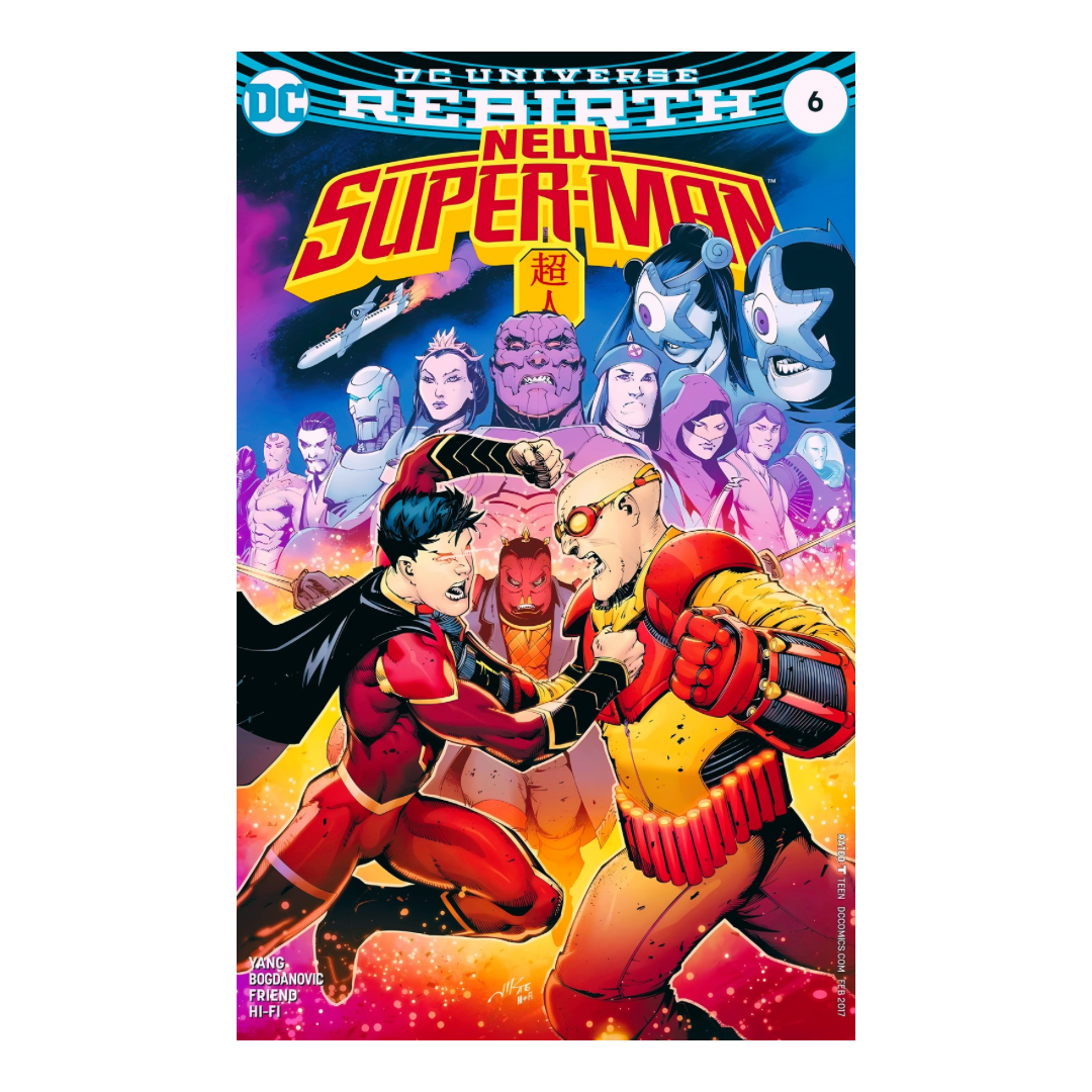 NEW SUPER-MAN - REBIRTH #6