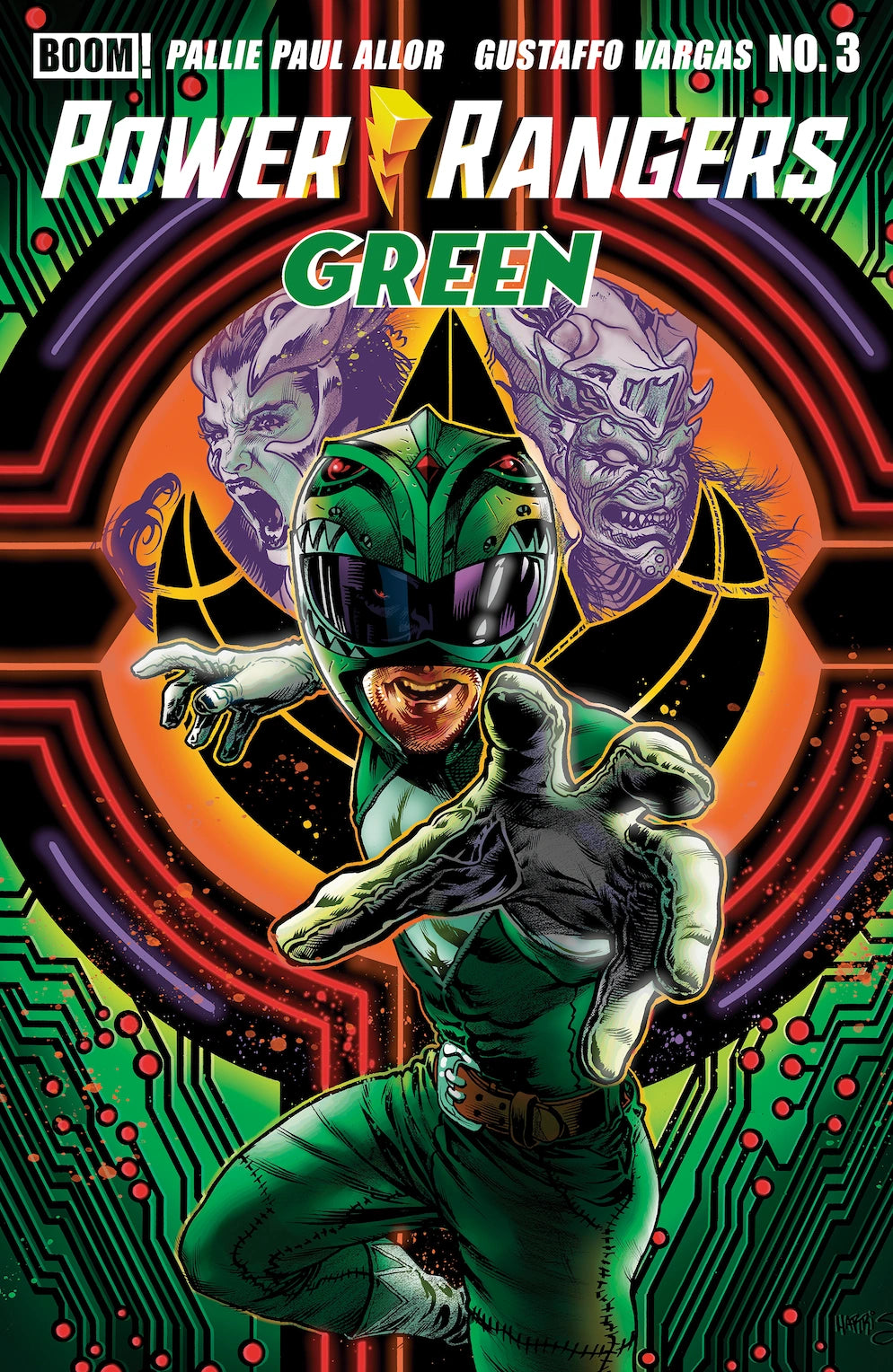 POWER RANGERS : GREEN #3