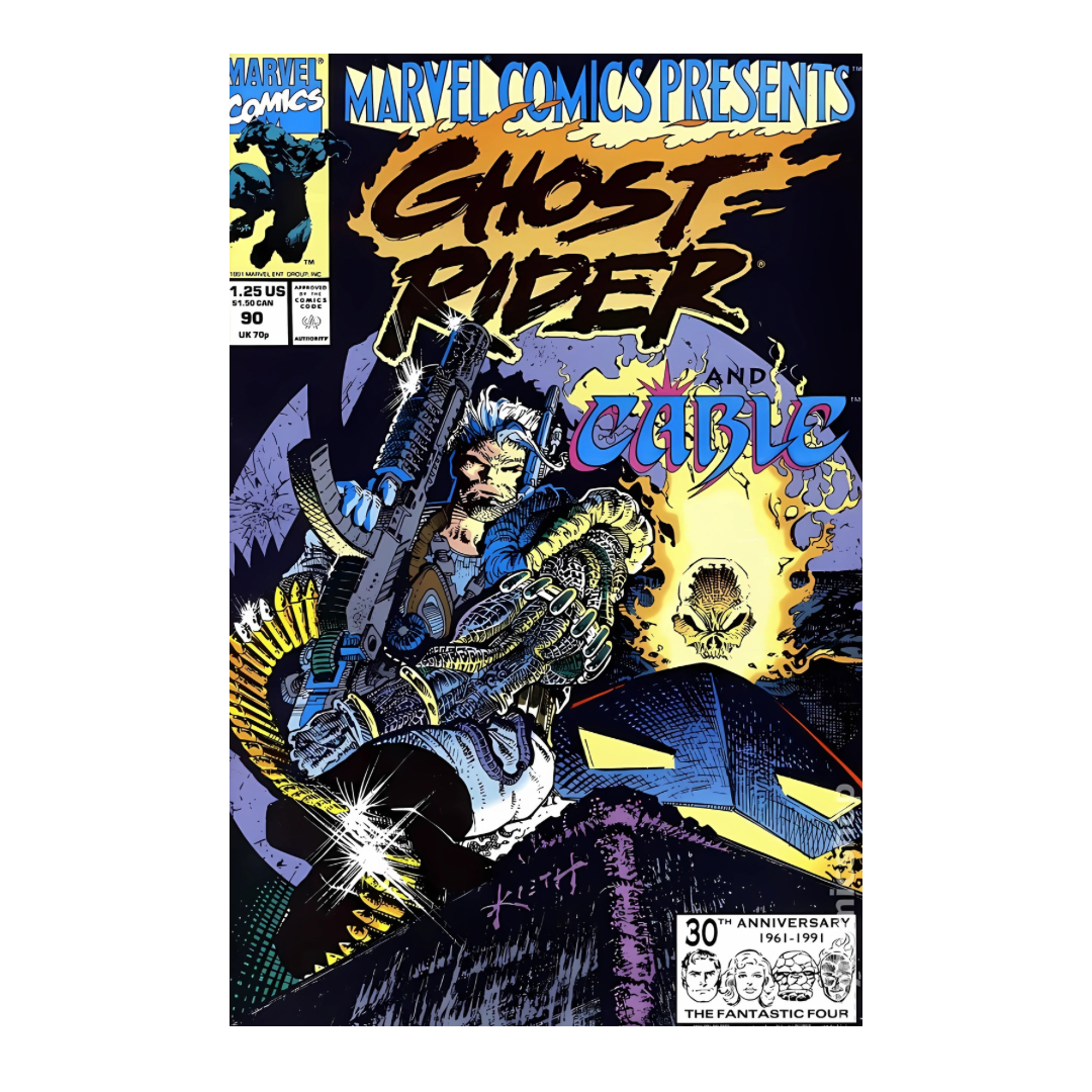 MARVEL COMICS PRESENTS GHOST RIDER - #90