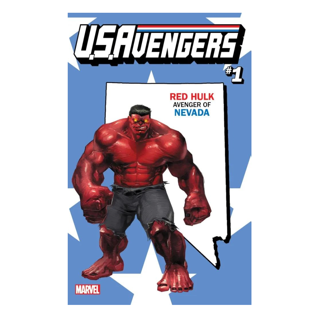 US AVENGERS - #1 RED HULK VAR