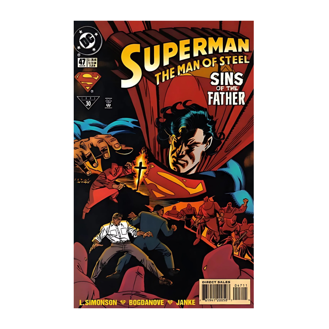 SUPERMAN MAN OF STEEL - #47 1991