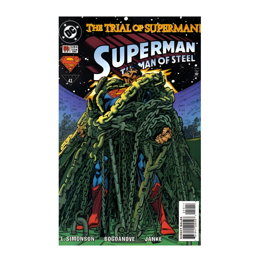 SUPERMAN MAN OF STEEL - #50 1991