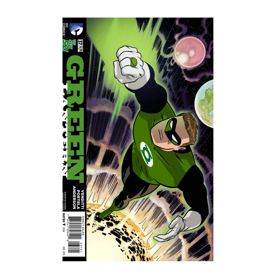 GREEN LANTERN #37 SIDEWAYS CVR (NEW 52)