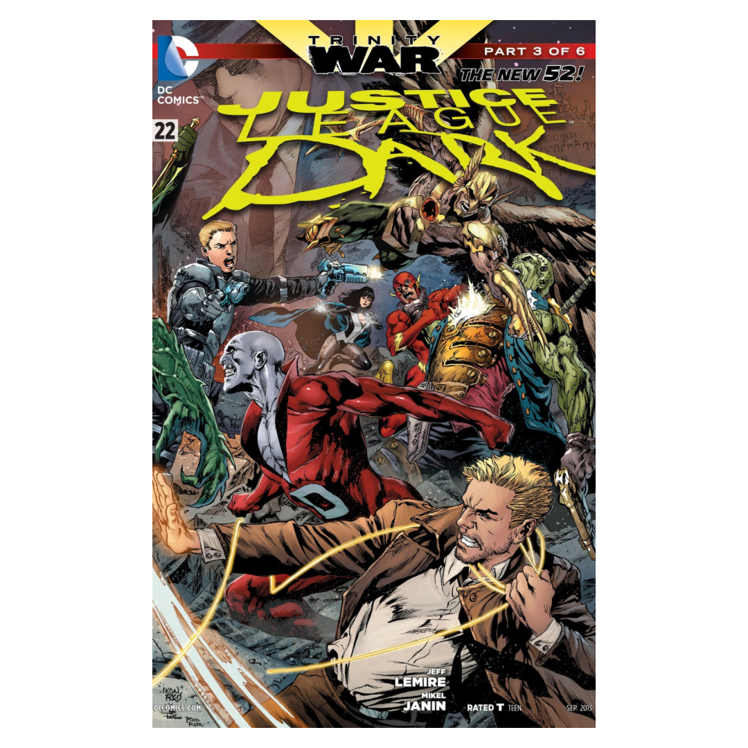 JUSTICE LEAGUE DARK - NEW 52 #22 TRINITY WAR