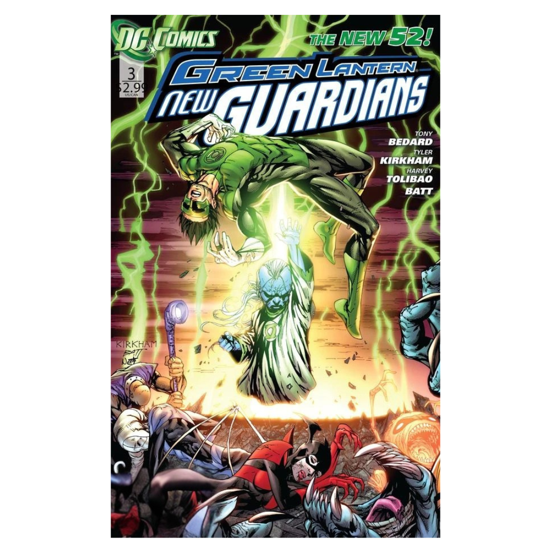 GREEN LANTERN : NEW GUARDIANS #3