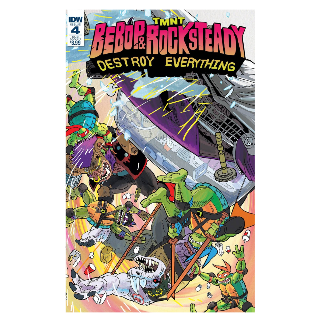 TMNT BEPOP & ROCKSTEADY DESTROY EVERYTHING - #4