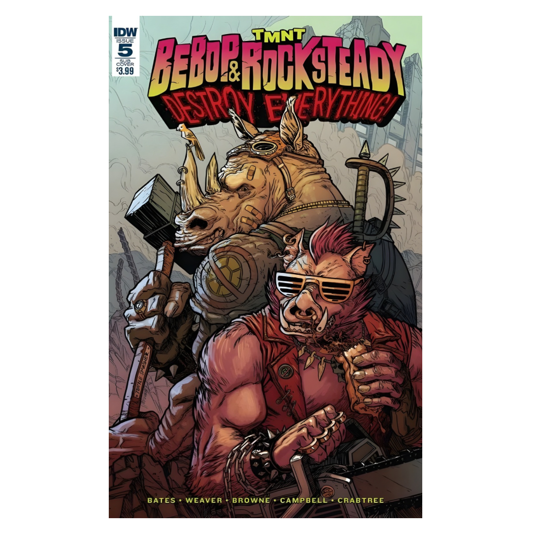 TMNT BEPOP & ROCKSTEADY DESTROY EVERYTHING - #5
