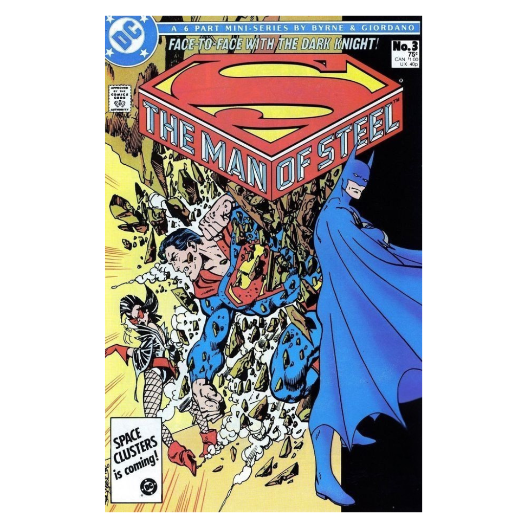SUPERMAN MAN OF STEEL - #3 1986