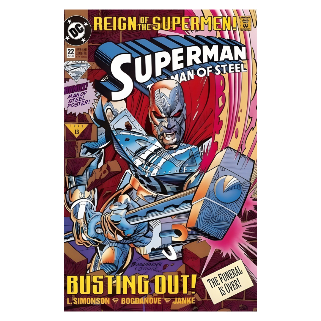 SUPERMAN MAN OF STEEL - #22 1991