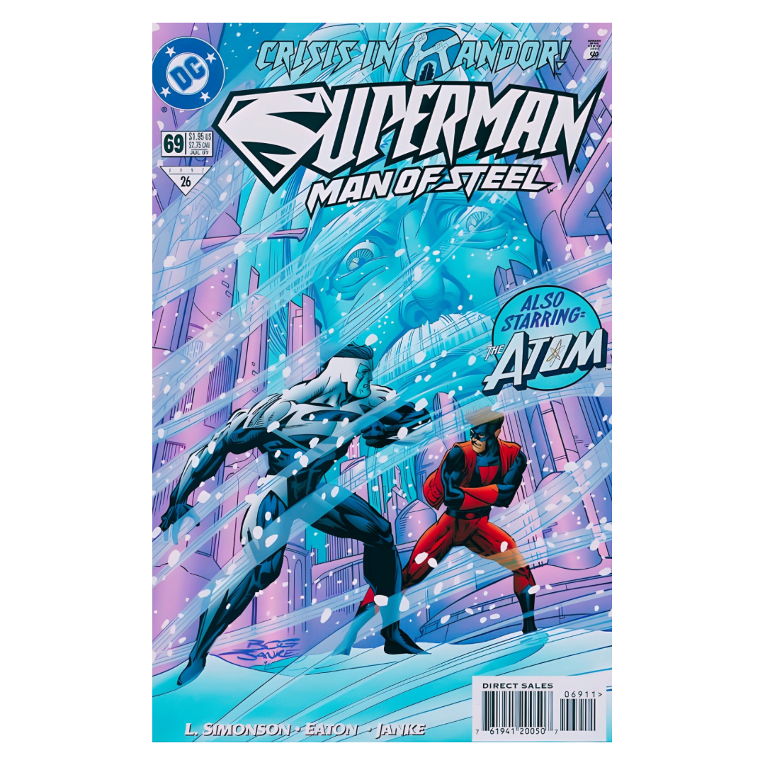 SUPERMAN MAN OF STEEL - #69 1991