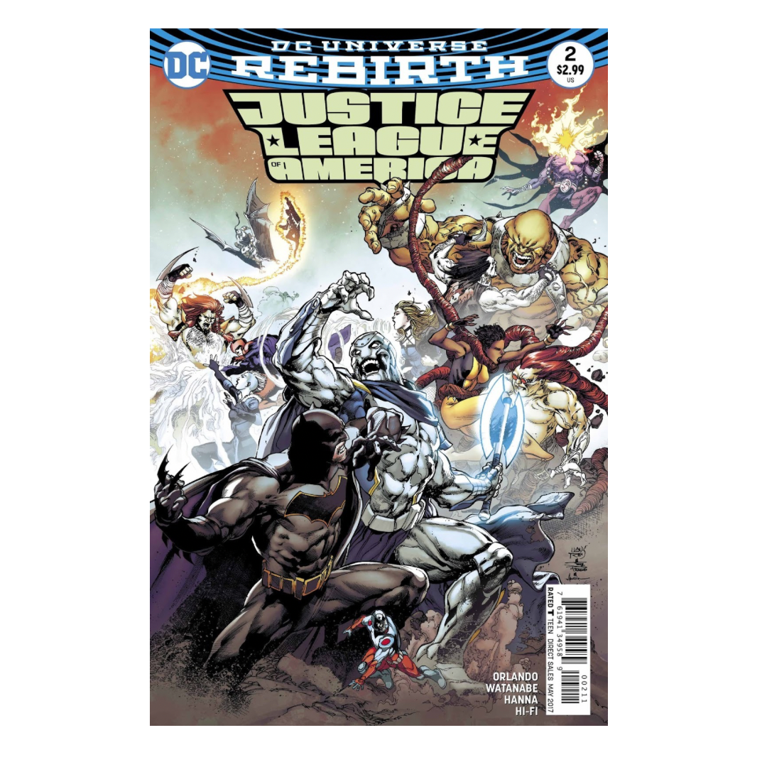 JUSTICE LEAGUE OF AMERICA - REBIRTH #2