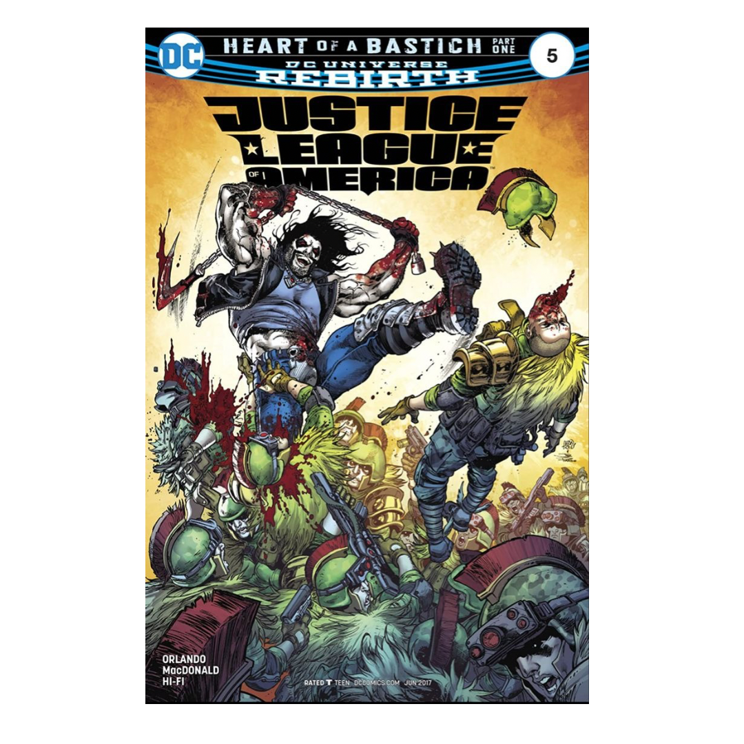 JUSTICE LEAGUE OF AMERICA - REBIRTH #5