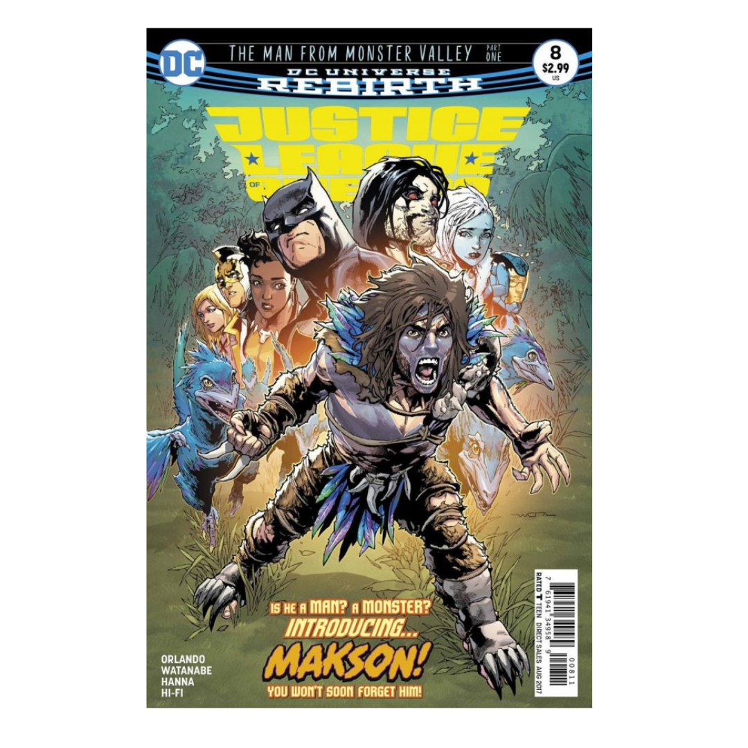 JUSTICE LEAGUE OF AMERICA - REBIRTH #8