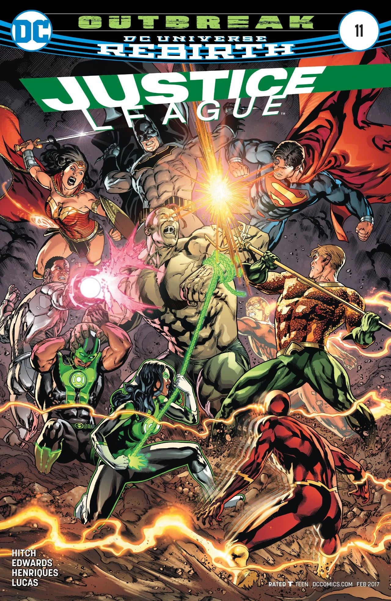 JUSTICE LEAGUE - REBIRTH #11