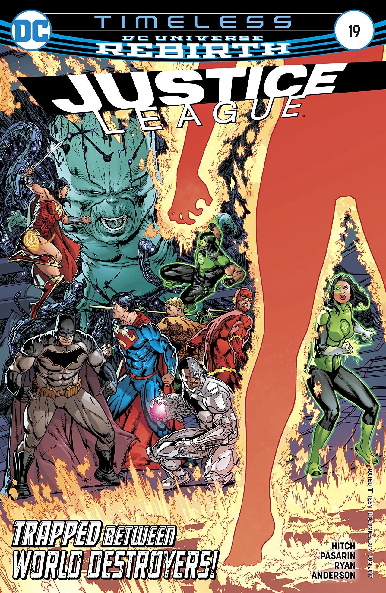 JUSTICE LEAGUE - REBIRTH #19