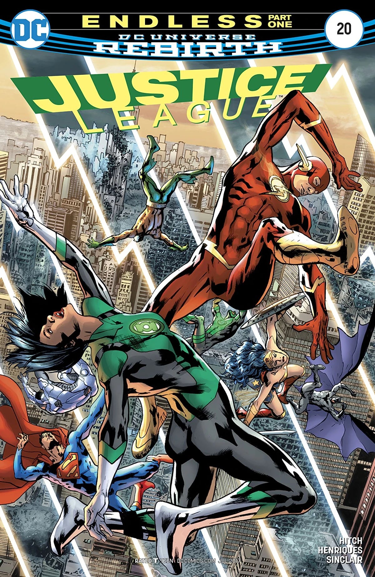 JUSTICE LEAGUE - REBIRTH #20