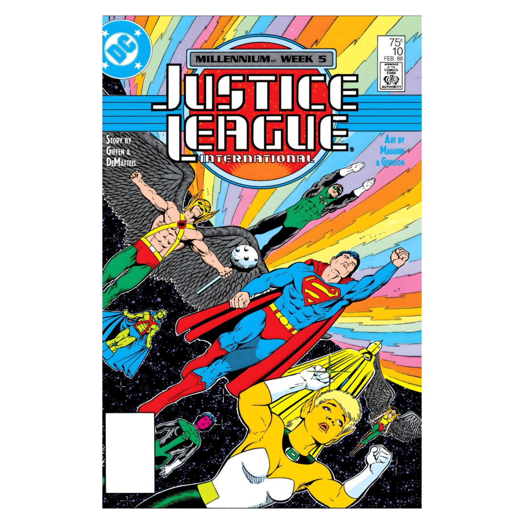JUSTICE LEAGUE INTERNATIONAL - 1987 #10