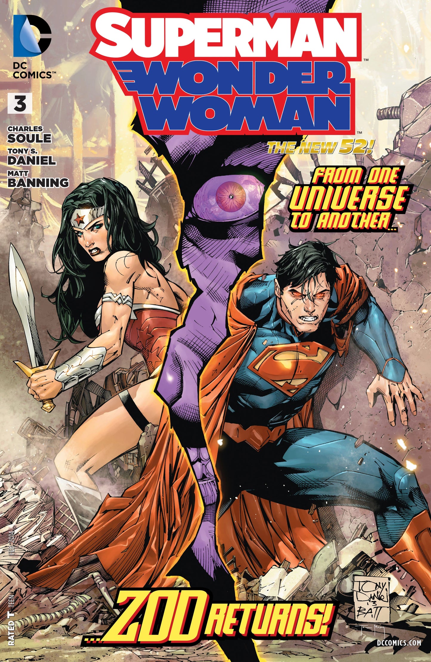 SUPERMAN/WONDER WOMAN - NEW 52 #3