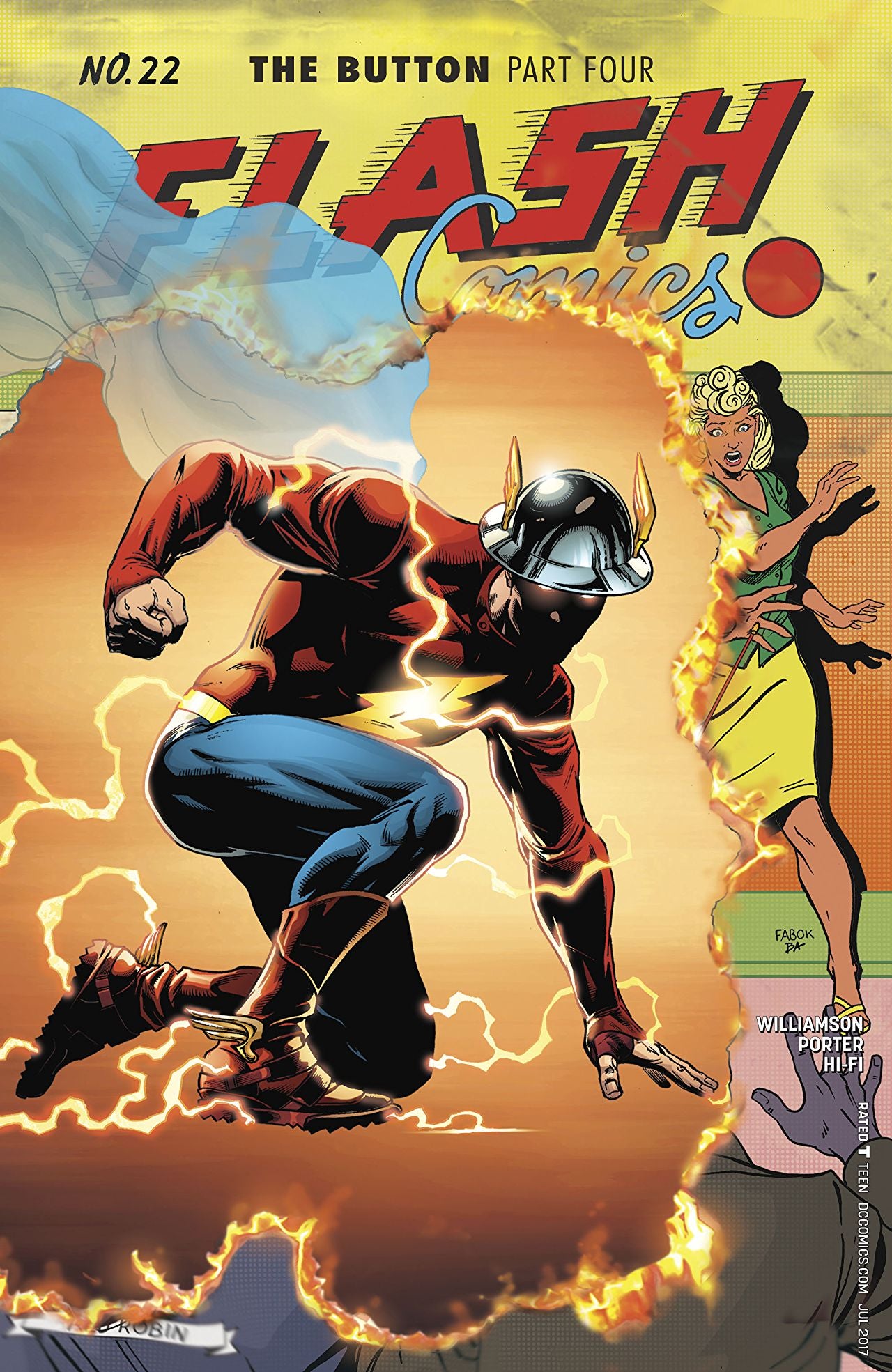 FLASH : THE BUTTON #22 CVR B