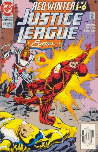 JUSTICE LEAGUE EUROPE - 1989 #45