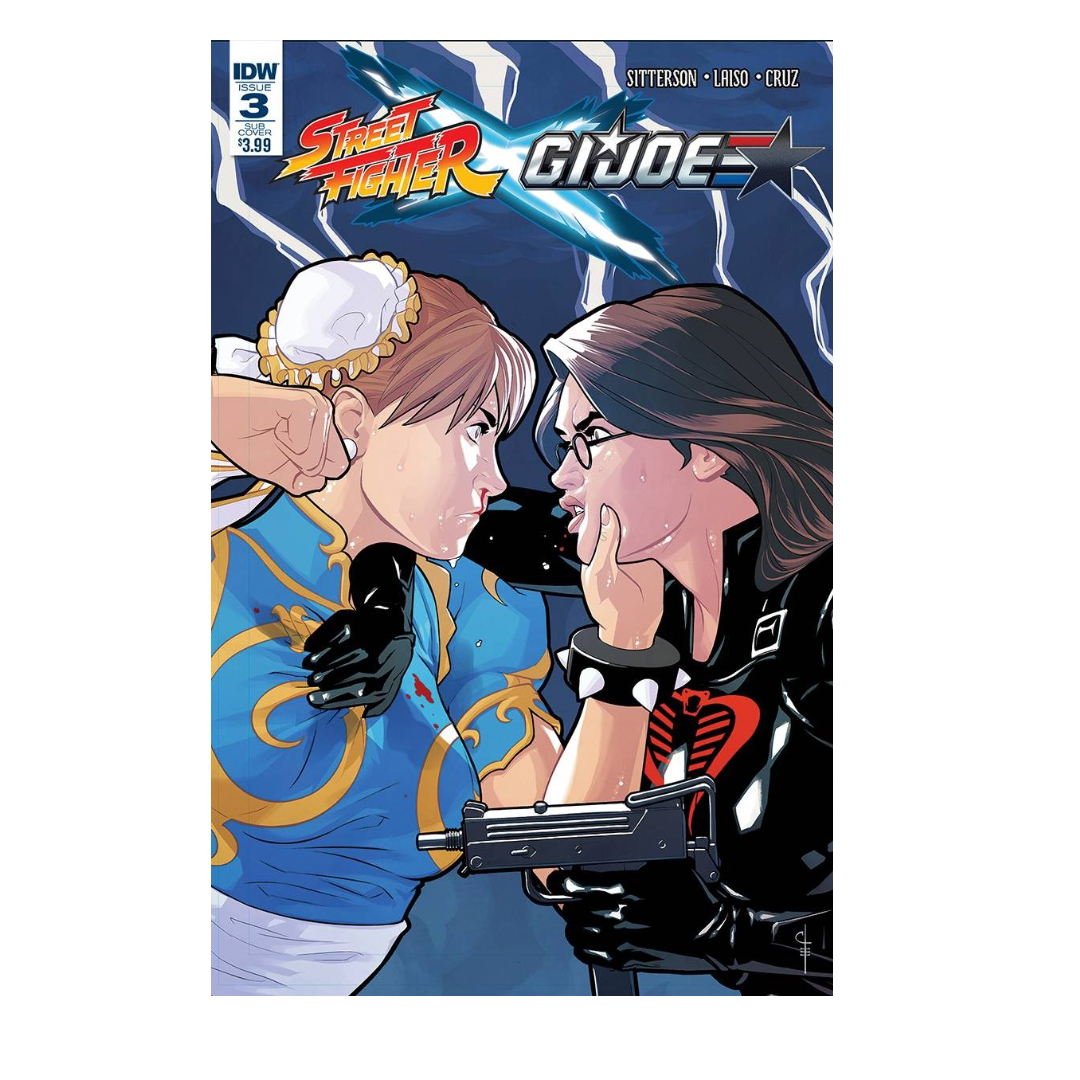 STREET FIGHTER GI JOE - #3 SUB CVR