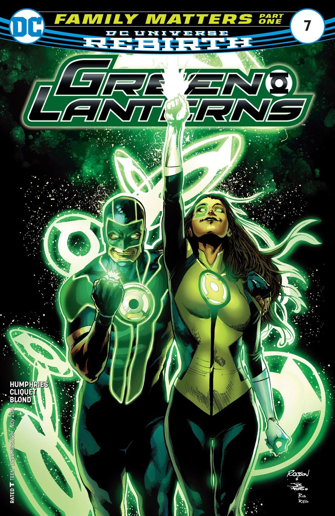 GREEN LANTERNS #7 (REBIRTH)