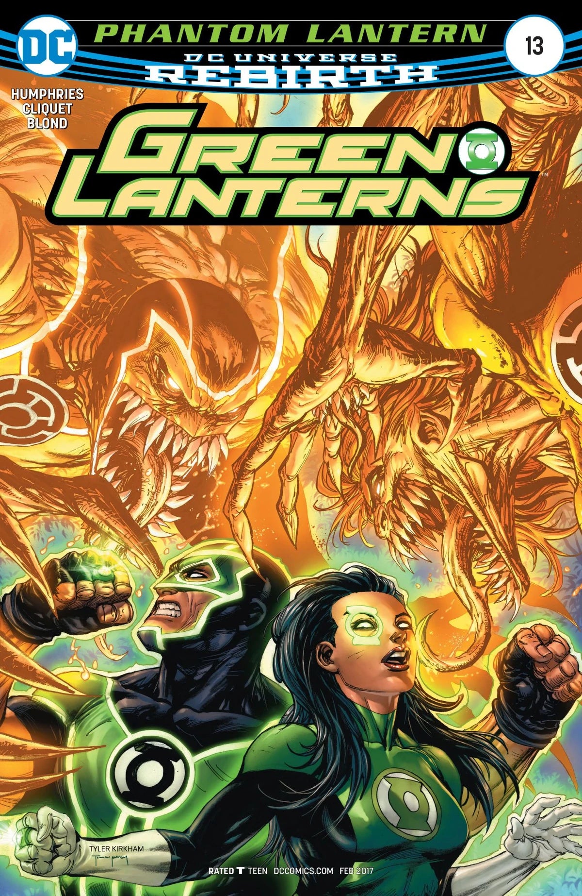 GREEN LANTERNS #13 (REBIRTH)