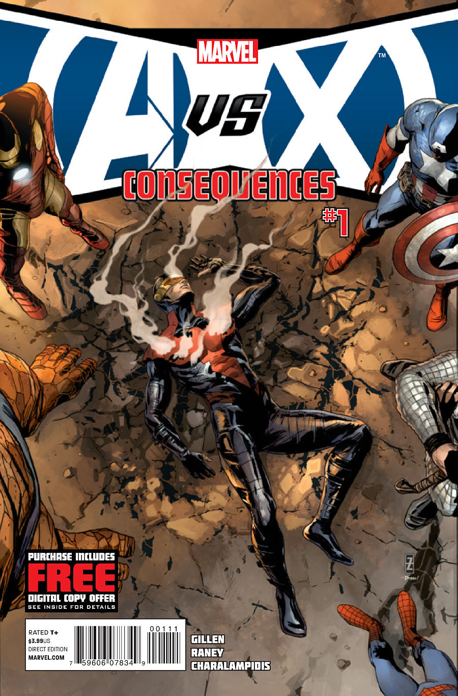 AVENGERS VS XMEN : CONSEQUENCES #1