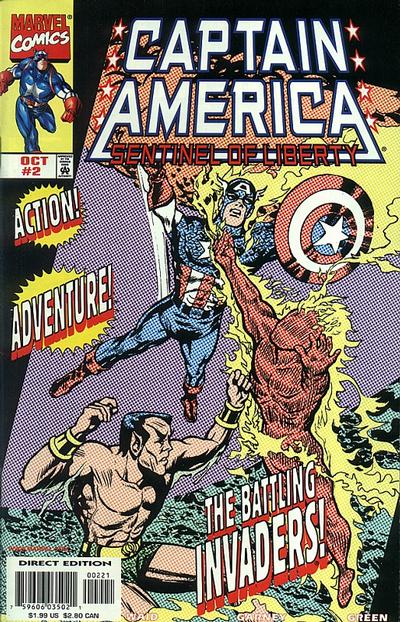 CAPTAIN AMERICA : SENTINEL OF LIBERTY #2 JOE SIMON CVR
