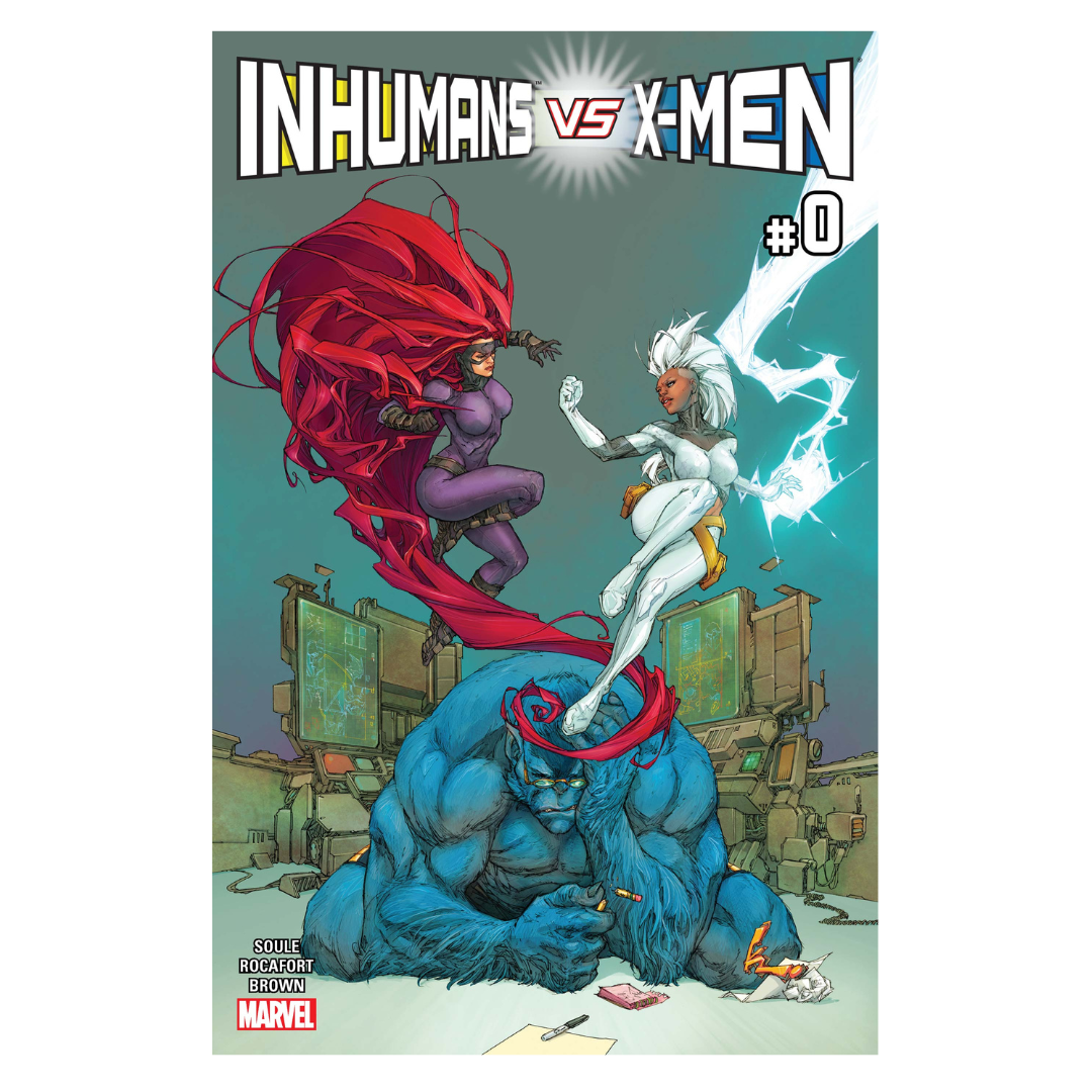 INHUMANS VS XMEN - #0