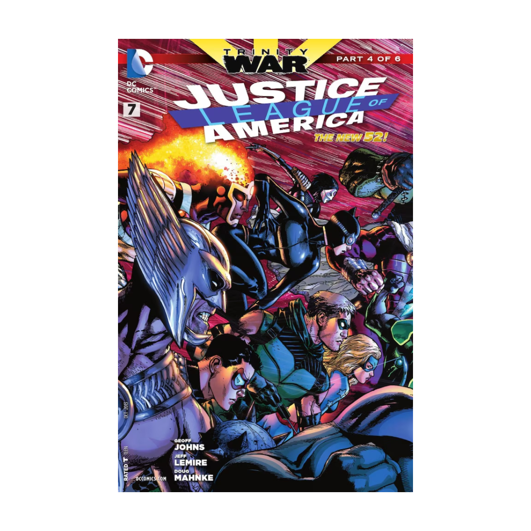 JUSTICE LEAGUE OF AMERICA - NEW 52 #7 TRINITY WAR