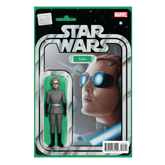 STAR WARS : DARTH VADER #21 TULON ACTION FIGURE CVR (2015)