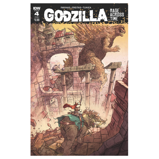 GODZILLA RAGE ACROSS TIME #4 SUB CVR