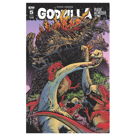 GODZILLA RAGE ACROSS TIME #5 SUB CVR