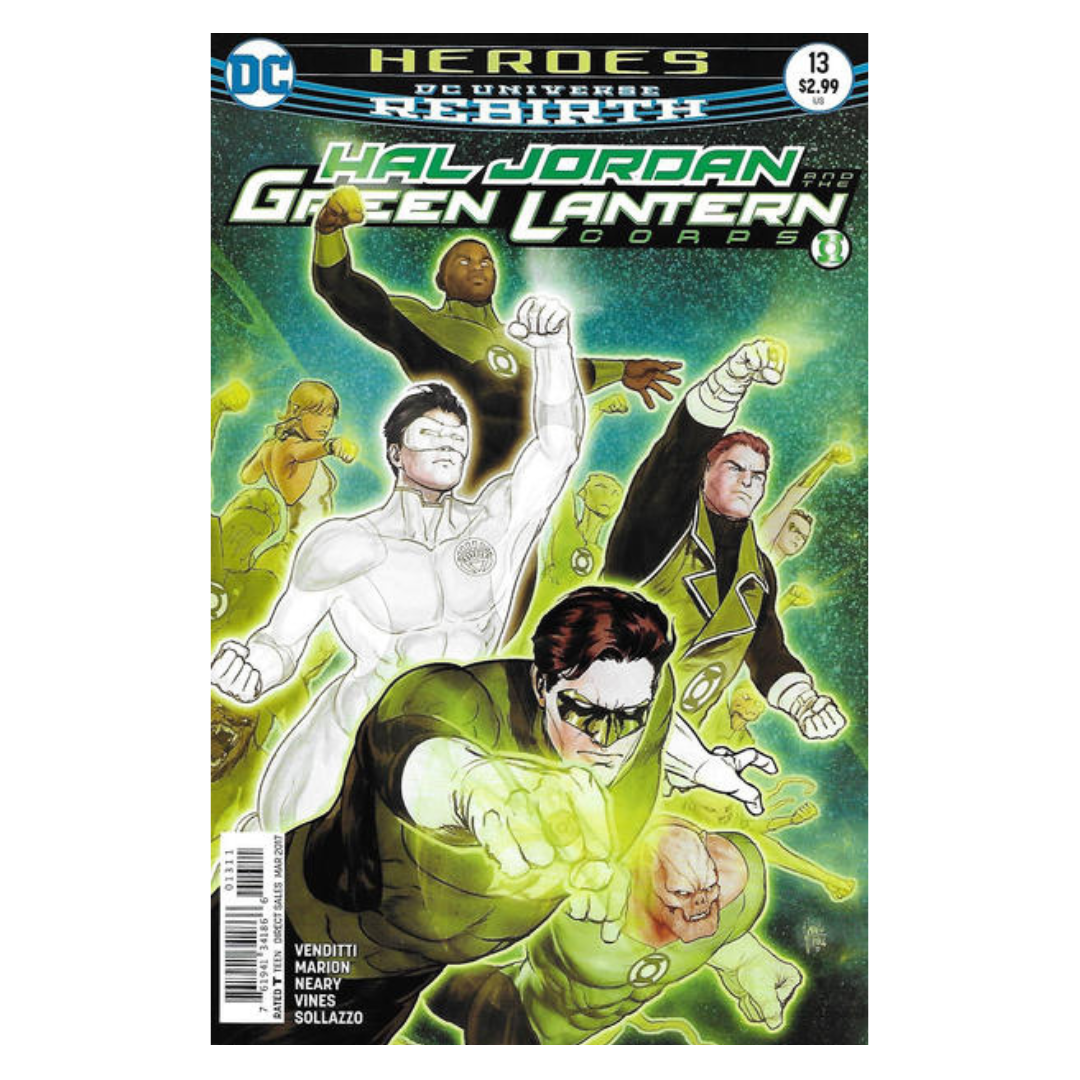 HAL JORDAN AND THE GREEN LANTERN CORPS #13 (REBIRTH)