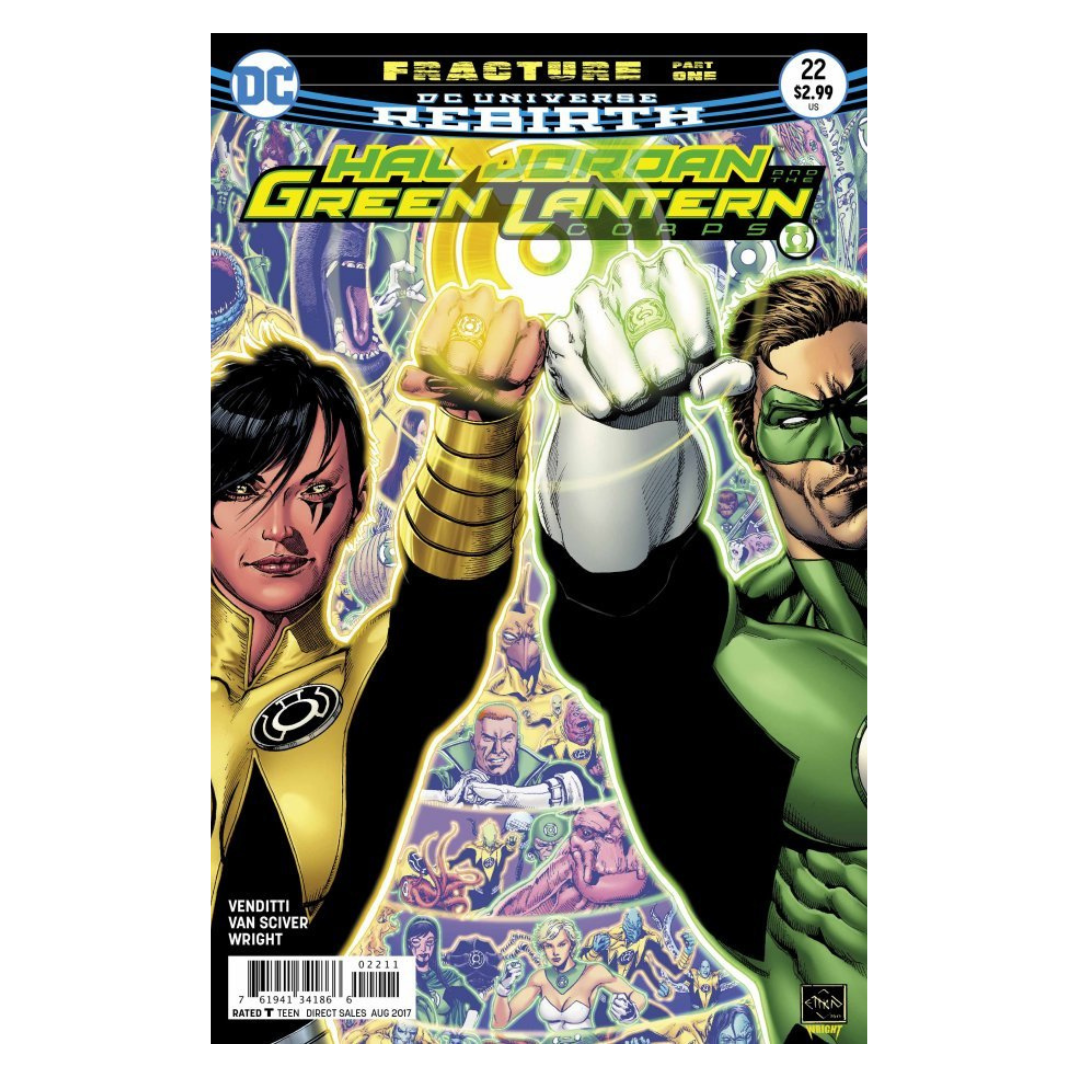 HAL JORDAN AND THE GREEN LANTERN CORPS #22 (REBIRTH)