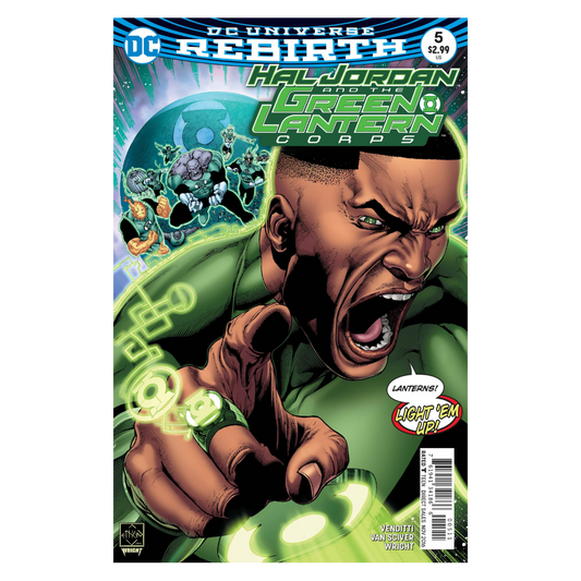 HAL JORDAN AND THE GREEN LANTERN CORPS #5 (REBIRTH)