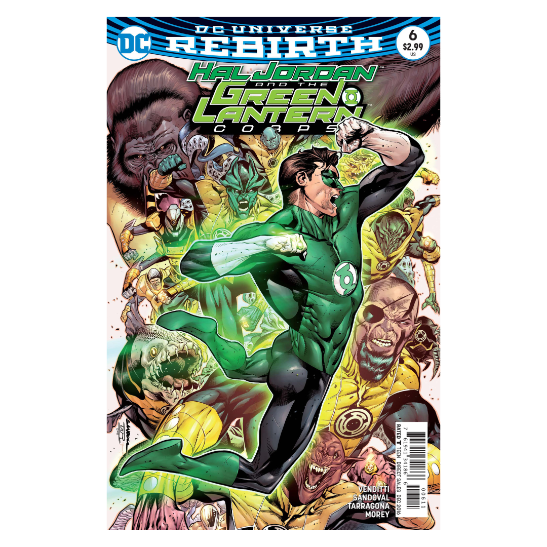 HAL JORDAN AND THE GREEN LANTERN CORPS #6 (REBIRTH)