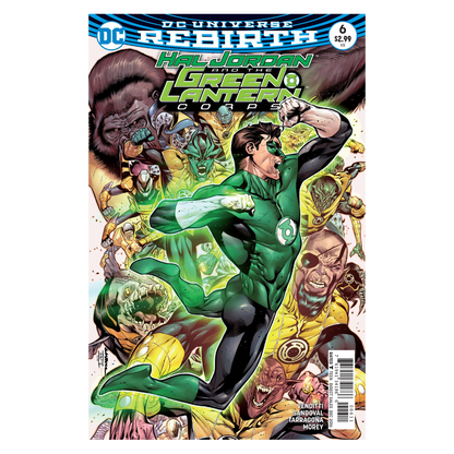 HAL JORDAN AND THE GREEN LANTERN CORPS #6 (REBIRTH)