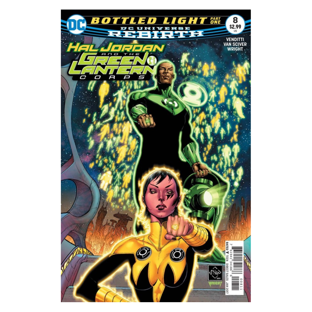 HAL JORDAN AND THE GREEN LANTERN CORPS #8 (REBIRTH)
