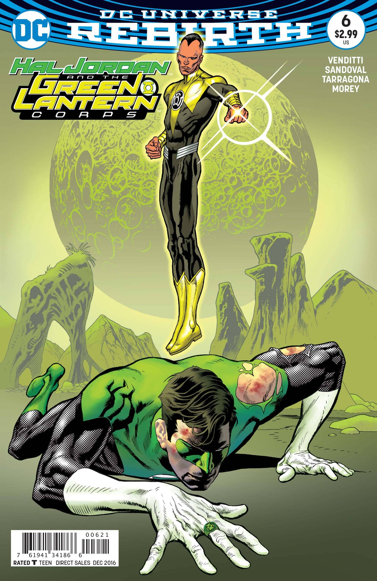 HAL JORDAN AND THE GREEN LANTERN CORPS #6 (REBIRTH)