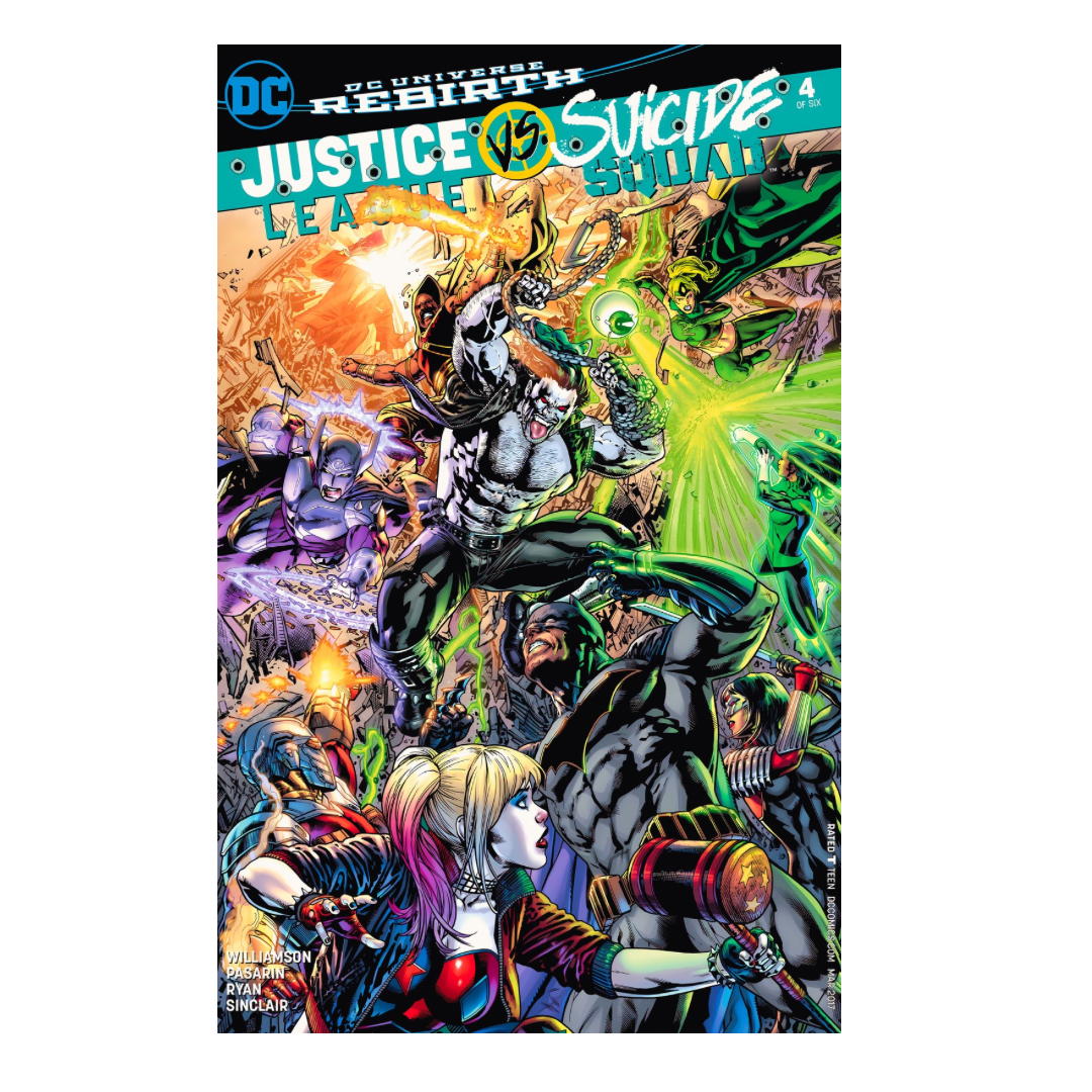 JUSTICE LEAGUE VS SUICIDE SQUAD - REBIRTH #4