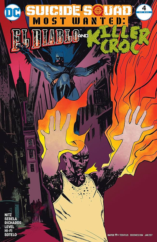 SUICIDE SQUAD MOST WANTED: EL DIABLO AND KILLER CROC #4