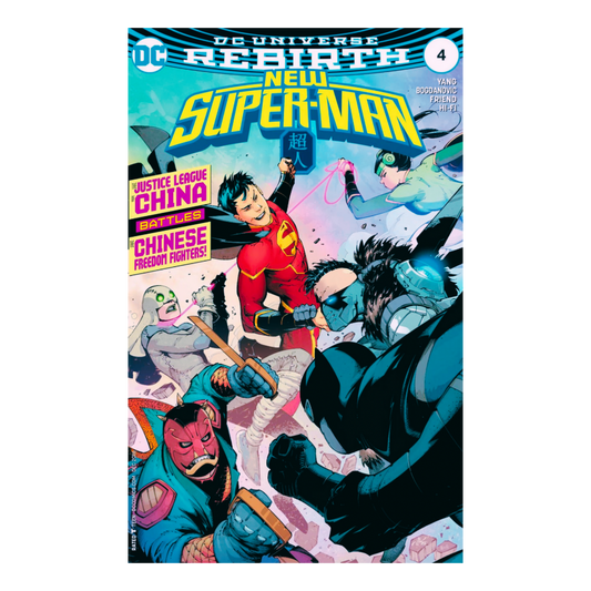 NEW SUPER-MAN - REBIRTH #4